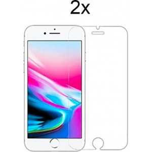 Apple iPhone SE 2020 Screenprotector - iPhone SE 2020 Screen Protector Glas - 2x Tempered Glass Screen Protector