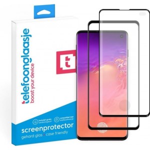 Glazen Screenprotector  Samsung Galaxy S10