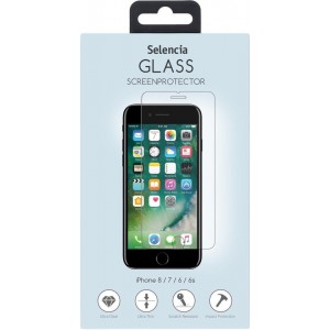 Selencia Gehard Glas Screenprotector voor iPhone 8 / 7 / 6s / 6