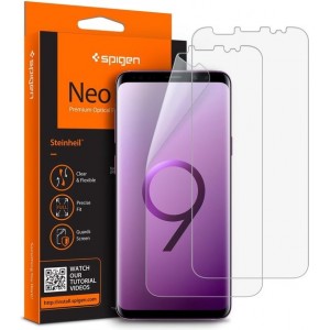 Spigen Neo Flex Screenprotector voor Samsung Galaxy S9 (2 Pack)