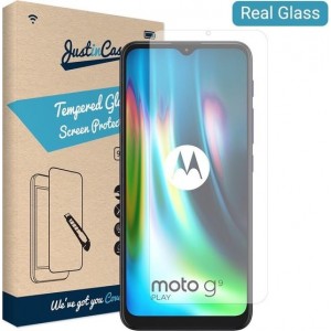 Just in Case Tempered Glass Motorola Moto G9 Play Protector - Arc Edges