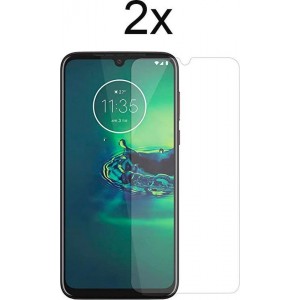 Motorola G8 Plus Screenprotector Glas - Motorola Moto G8 Plus Screen Protector Glas - 2x Tempered Glass Screen Protector