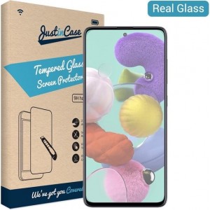 Samsung Galaxy A71 screenprotector van gehard glas - Just in Case