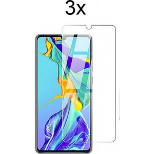 Huawei P30 Lite Screenprotector Glas - Huawei P30 Lite New Edition Screenprotector Glas - 3x Tempered Glass Screen Protector