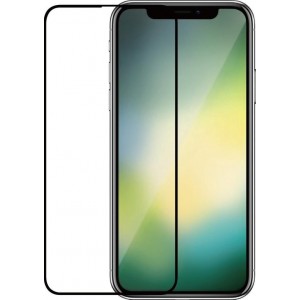 Azuri screenprotector Tempered Glass - Voor Apple iPhone XR & Apple iPhone 11 - Zwart frame