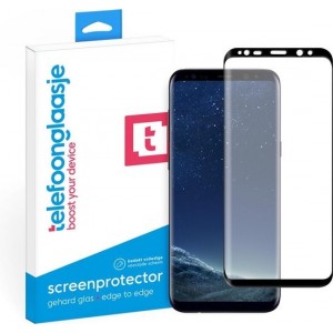 Samsung Galaxy S8 screenprotector gehard glas Edge to Edge