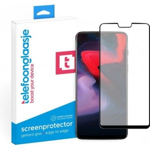 OnePlus 6 screenprotector gehard glas Edge to Edge