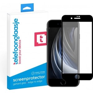 iPhone SE screenprotector (2020) gehard glas Edge to Edge