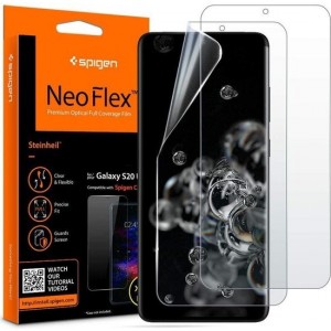 Samsung Galaxy S20 Ultra screenprotector - Spigen Neo Flex HD - 2 Pack