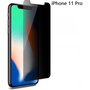 Ntech Apple iPhone 11 Pro Privacy Screenprotector Glass Anti Spy