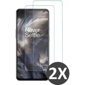 OnePlus Nord Screenprotector Glas Gehard Tempered Glass - 2 Stuks