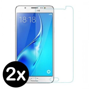 Samsung Galaxy J5 2016 Screenprotector Tempered Glass Gehard - 2 PACK