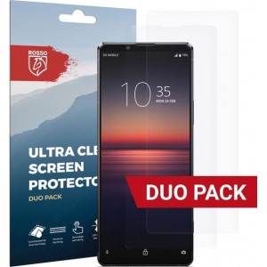 Rosso Sony Xperia 1 II Ultra Clear Screen Protector Duo Pack