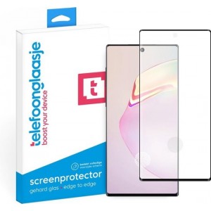 Samsung Galaxy Note 10 Plus screenprotector gehard glas Edge to Edge