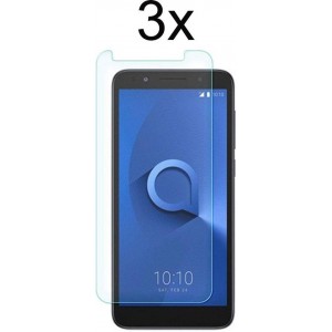 Alcatel 1C 2019 Screenprotector - Tempered Glass Screen Protector - 3 Stuks