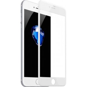 iPhone 8 Plus / 7 Plus Full Cover Tempered Glass - Wit