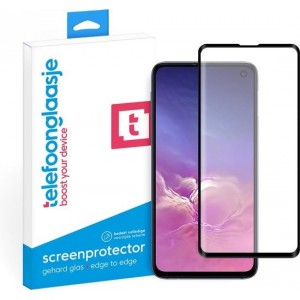 Samsung Galaxy S10e screenprotector gehard glas Edge to Edge