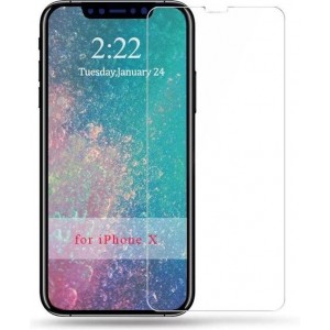 iPhone Glazen screenprotector iphone X or XS apple tempered glass | Gehard glas Screen beschermende Glas Cover Film