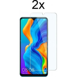 Huawei P30 Lite Screenprotector Glas - Huawei P30 Lite New Edition Screenprotector Glas - 2x Tempered Glass Screen Protector