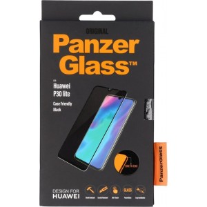 PanzerGlass Case Friendly Screenprotector voor de Huawei P30 Lite - Zwart