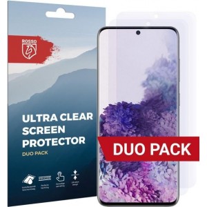 Rosso Samsung Galaxy S20 Clear Screen Protector Duo Pack