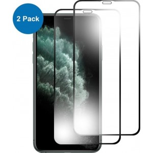 MMOBIEL 2 Stuks iPhone 11 Pro Max / XS MAX Glazen Screenprotector Tempered Gehard Glas 2.5D 9H (0.26mm) - inclusief Cleaning Set