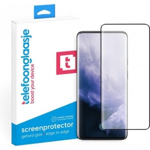 OnePlus 7 Pro screenprotector gehard glas Edge to Edge