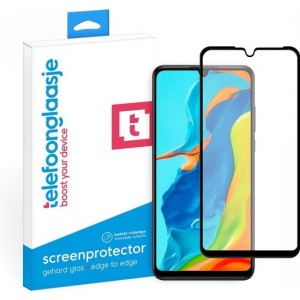 Huawei P30 Lite screenprotector gehard glas Edge to Edge