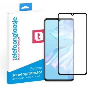 Huawei P30 screenprotector gehard glas Edge to Edge