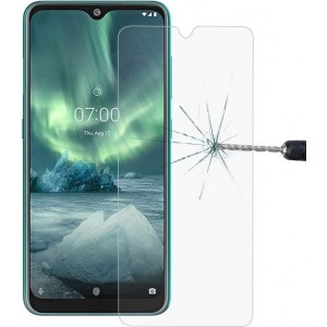 2 Stuks Screenprotector Tempered Glass Glazen Gehard Screen Protector 2.5D 9H (0.3mm) - Nokia 6.2 / 7.2