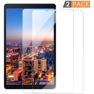 2 Stuks Screenprotector Tempered Glass Glazen Gehard Screen Protector 2.5D 9H (0.3mm) - Samsung Galaxy Tab A 10.5 2018