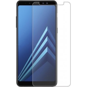 Screenprotector voor Samsung Galaxy A8 (2018) Tempered Glass Glazen Screen Protector (2.5D 9H)