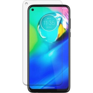 Motorola Moto G8 Power Screenprotector - Tempered glass Screenprotector - Case-Friendly