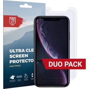 Rosso Apple iPhone XR Ultra Clear Screen Protector Duo Pack