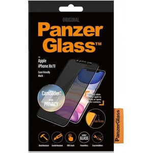 PanzerGlass CamSlider™ Privacy Screenprotector voor iPhone 11 / iPhone Xr