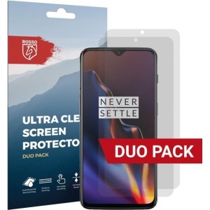 Rosso OnePlus 6T Ultra Clear Screen Protector Duo Pack