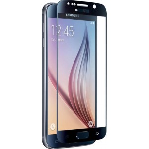 AVANCA Beschermglas Galaxy S6 Zwart - Screen Protector - Tempered Glass - Gehard Glas - Ultra Dun - Protectie glas