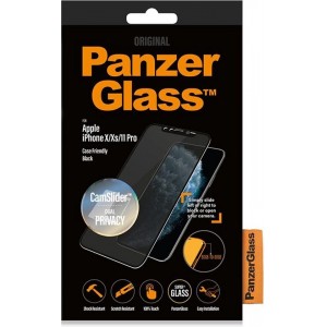 PanzerGlass CamSlider™ Privacy Screenprotector voor iPhone 11 Pro / Xs / X