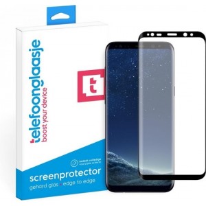 Samsung Galaxy S8 Plus screenprotector gehard glas Edge to Edge