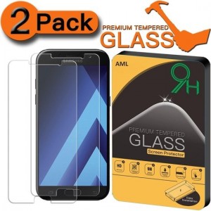 2 Stuks Pack Screen protector Anti barst Tempered glass Samsung Galaxy J3 2017