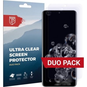 Rosso Samsung Galaxy S20 Ultra Clear Screen Protector Duo Pack