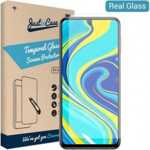 Just in Case Tempered Glass Xiaomi Redmi Note 9 Pro Protector - Arc Edges