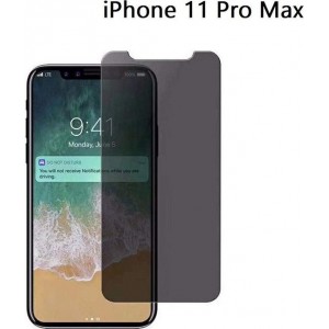 Ntech Apple iPhone 11 Pro Max Privacy Screenprotector Glass Anti Spy