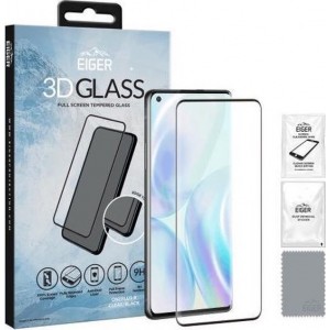 Eiger 3D Full Screen Tempered Glass Screen Protector OnePlus 8 Zwart