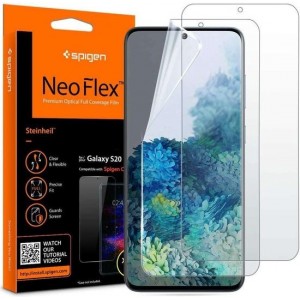 Spigen Neo Flex HD Screenprotector Samsung Galaxy S20 (2 Stuks)