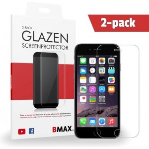 2-pack BMAX Glazen Screenprotector iPhone 7 / Beschermglas / Tempered Glass / Glasplaatje