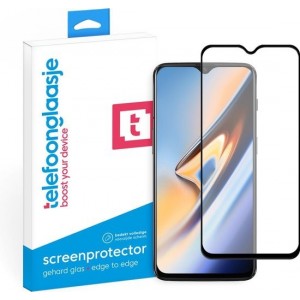 OnePlus 6T screenprotector gehard glas Edge to Edge