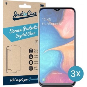 Just in Case Screen Protector Samsung Galaxy A20e - Crystal Clear - 3 stuks