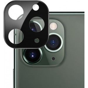 Atouchbo ATB Design Titanium + Tempered Glass Camera Lens Protector iPhone 11 Pro/11 Pro Max Zwart