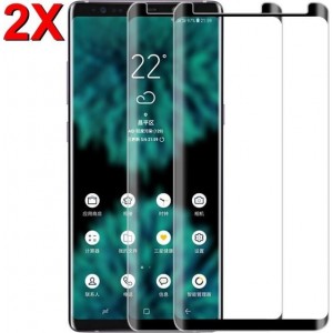 MMOBIEL 2 Stuks Samsung Galaxy Note 9 Glazen Screenprotector Tempered Gehard Glas 2.5D 9H (0.26mm) - inclusief Cleaning Set